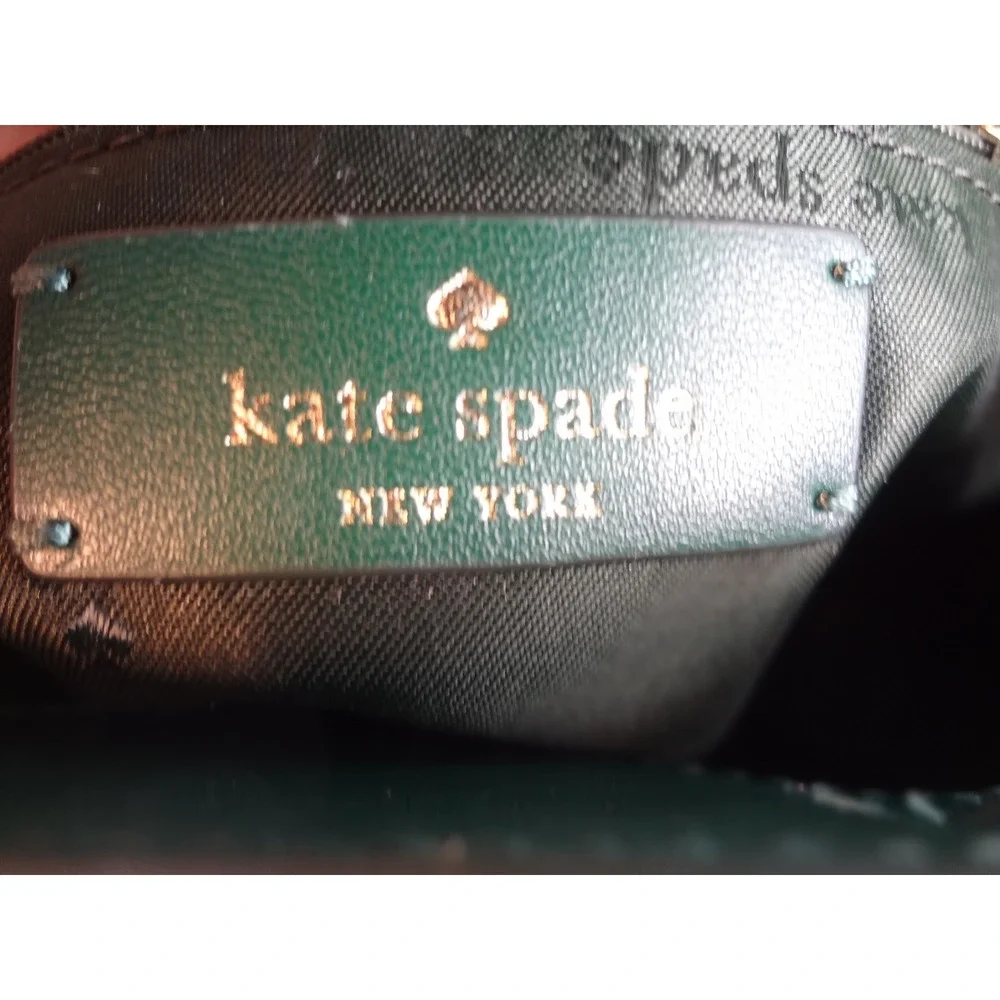 Kate Spade NY Lizzie Green Saffiano Leather Medium Backpack Flap‎ Drawstring